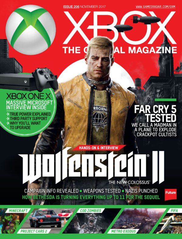 Official Xbox Magazine US   Issue 206 (November 2017) cover